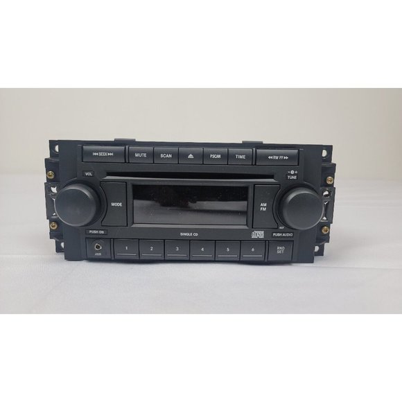 05 06 07 Chrysler CD Player Radio REF OEM LKQ-part # P05064173AG. Tested - Picture 1 of 6
